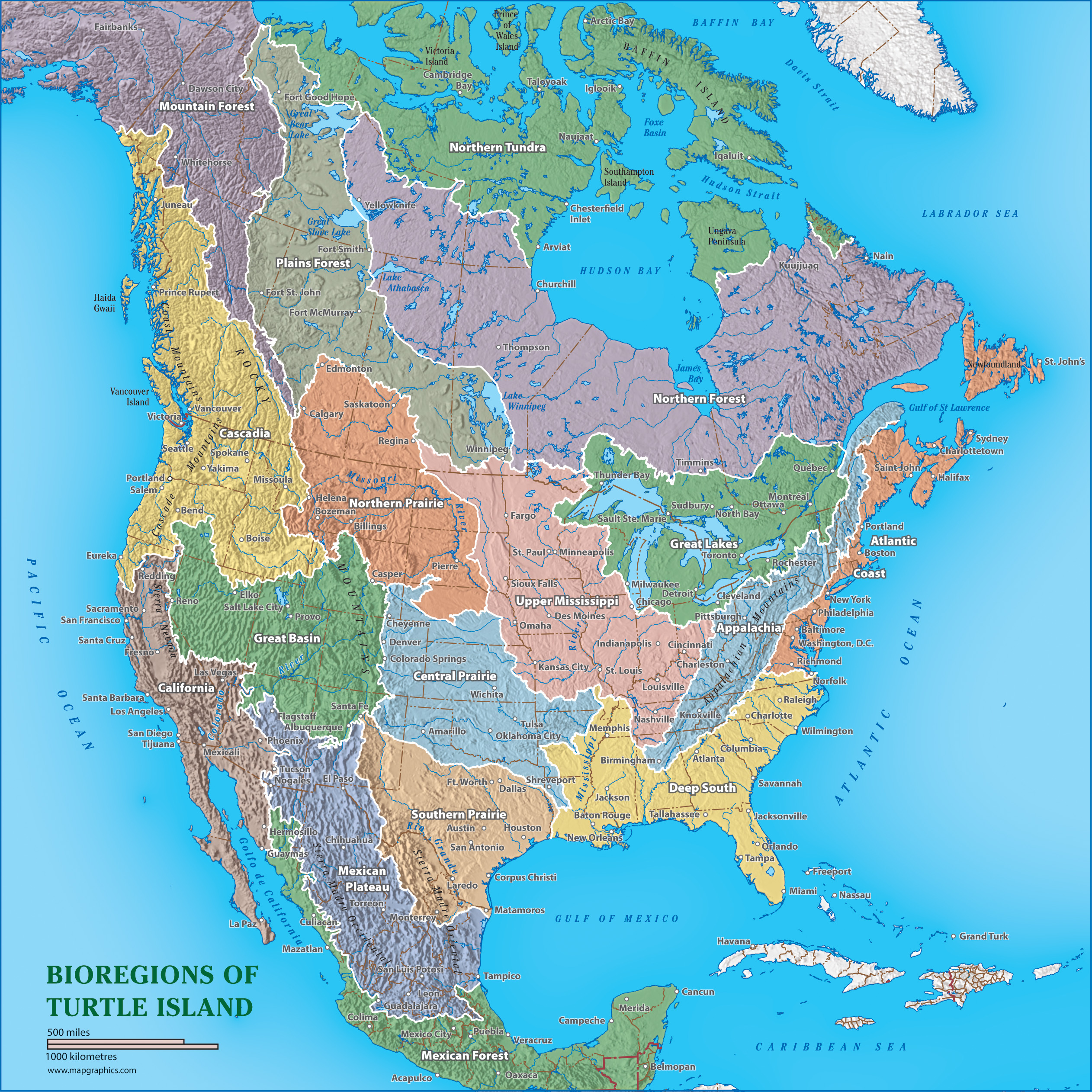 Bioregional Maps | For Life on Earth